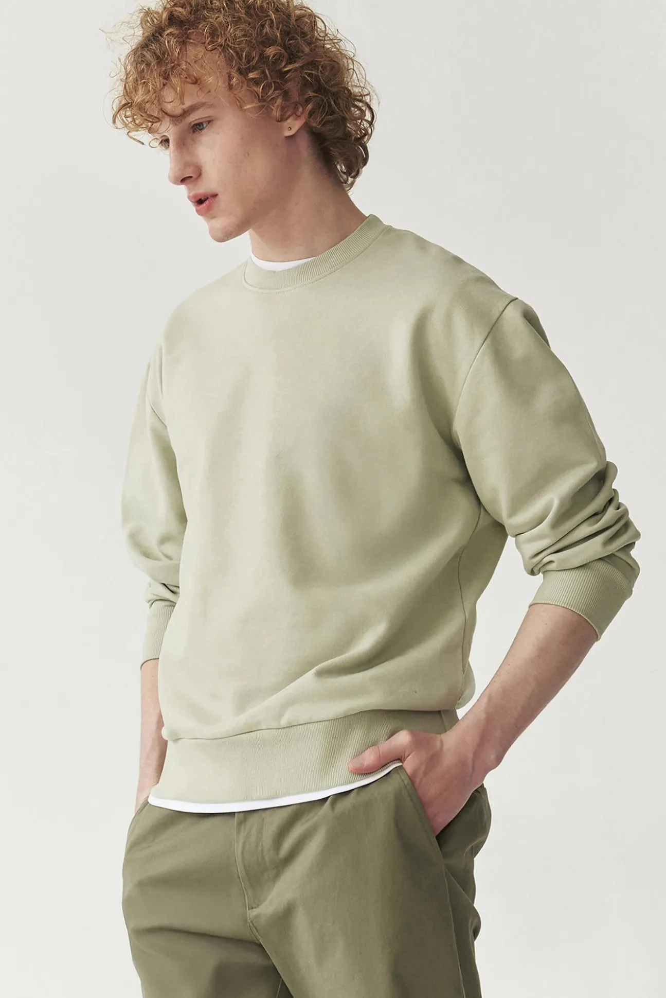 BAWEŁNIANA BLUZA MĘSKA — INIGO