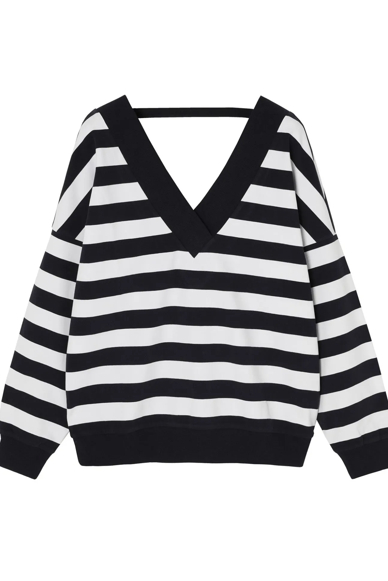 BAWEŁNIANA BLUZA W PASKI - NEKO