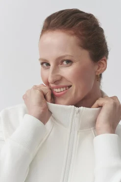 BAWEŁNIANA BLUZA ZE STÓJKĄ — TONIA