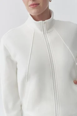 BAWEŁNIANA BLUZA ZE STÓJKĄ — TONIA