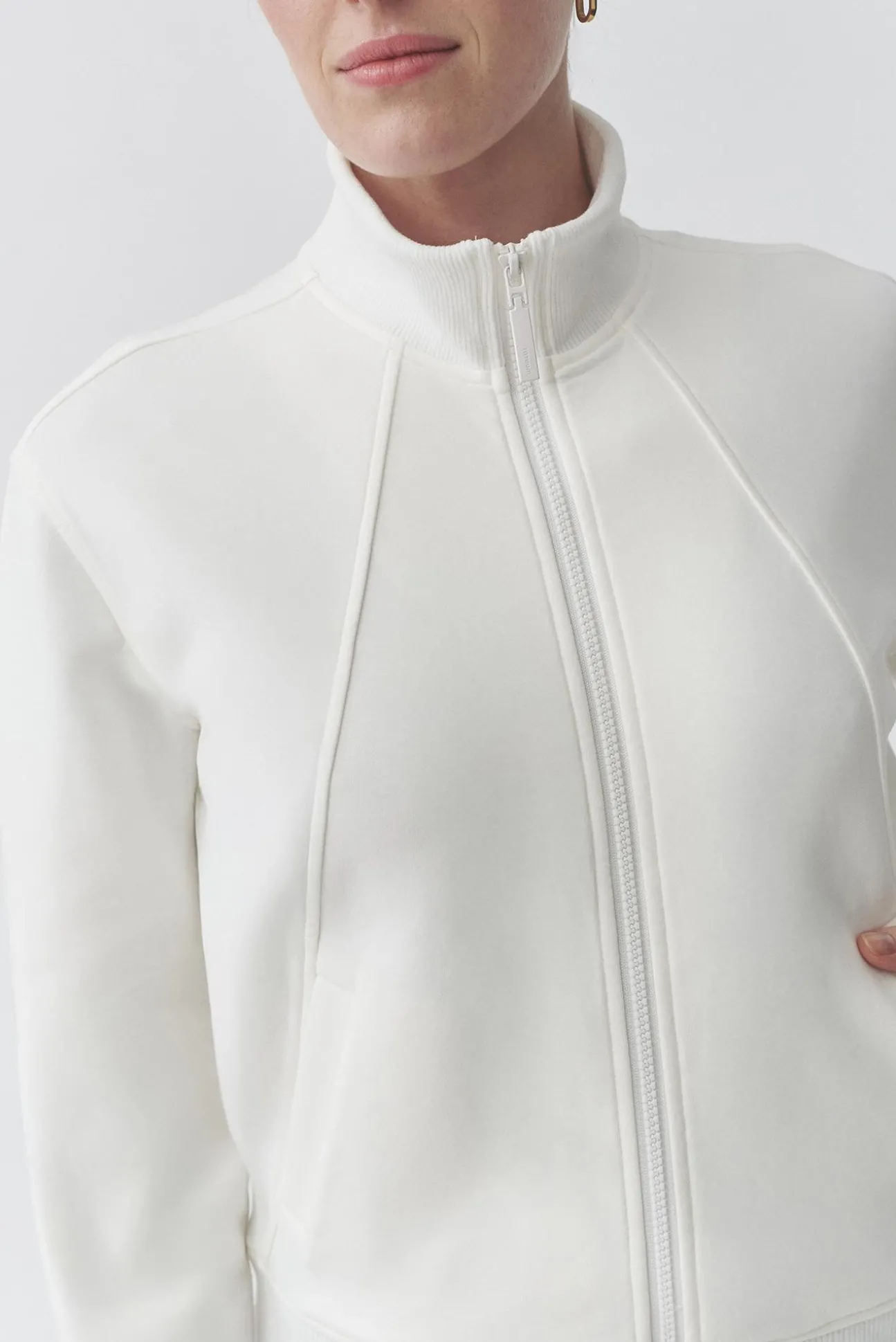 BAWEŁNIANA BLUZA ZE STÓJKĄ — TONIA
