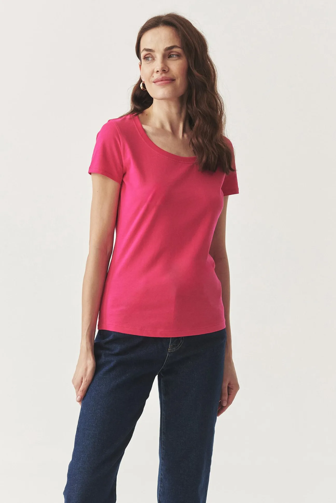 BAWEŁNIANY T-SHIRT - ANTONIA