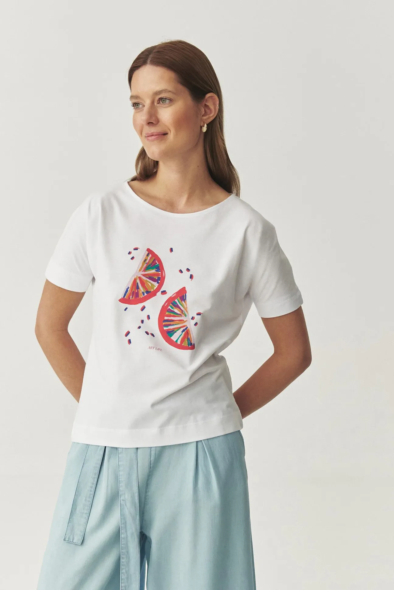 BAWEŁNIANY T-SHIRT - LALI 1