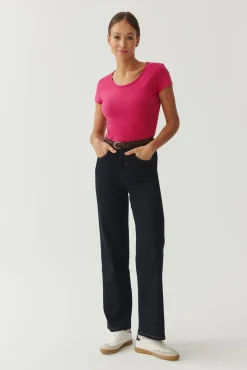 BAWEŁNIANY T-SHIRT DAMSKI - ANTONIA 1
