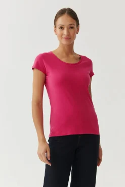 BAWEŁNIANY T-SHIRT DAMSKI - ANTONIA 1