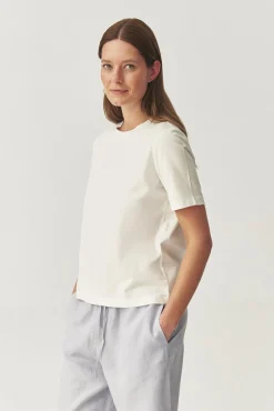 BAWEŁNIANY T-SHIRT DAMSKI — SORIA