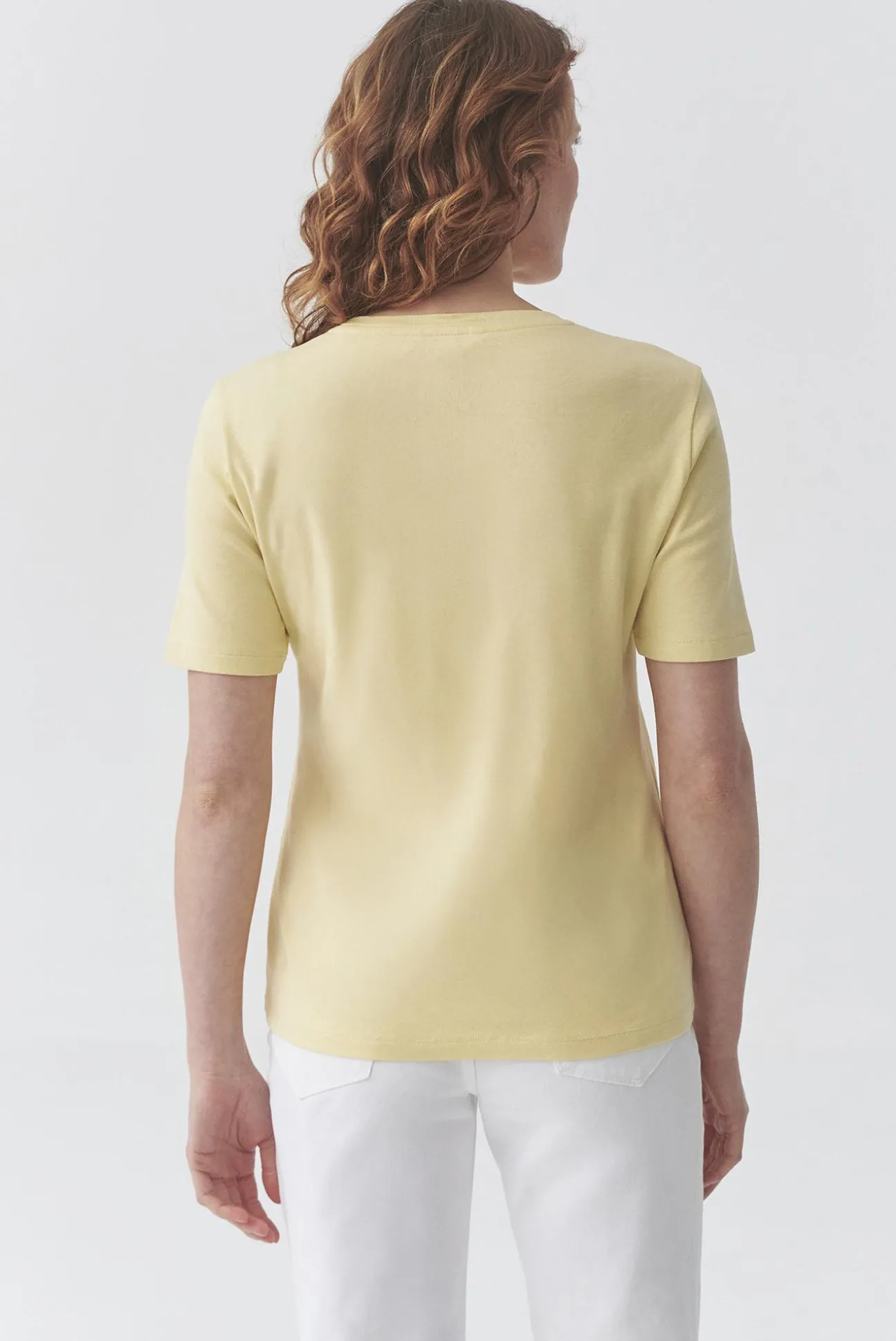 BAWEŁNIANY T-SHIRT DAMSKI — KIRI 1