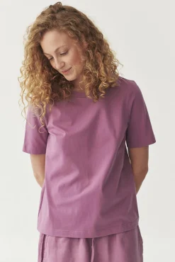 BAWEŁNIANY T-SHIRT DAMSKI — SORIA