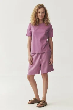 BAWEŁNIANY T-SHIRT DAMSKI — SORIA