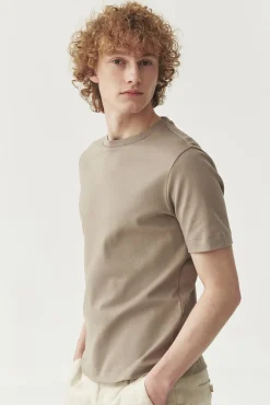 BAWEŁNIANY T-SHIRT MĘSKI — IAN