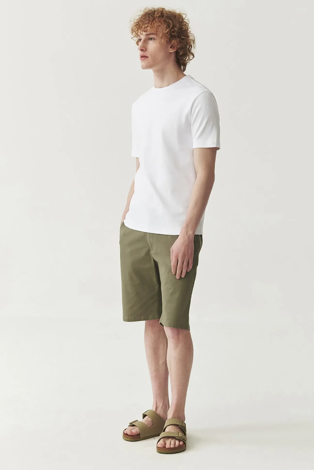 BAWEŁNIANY T-SHIRT MĘSKI — IAN
