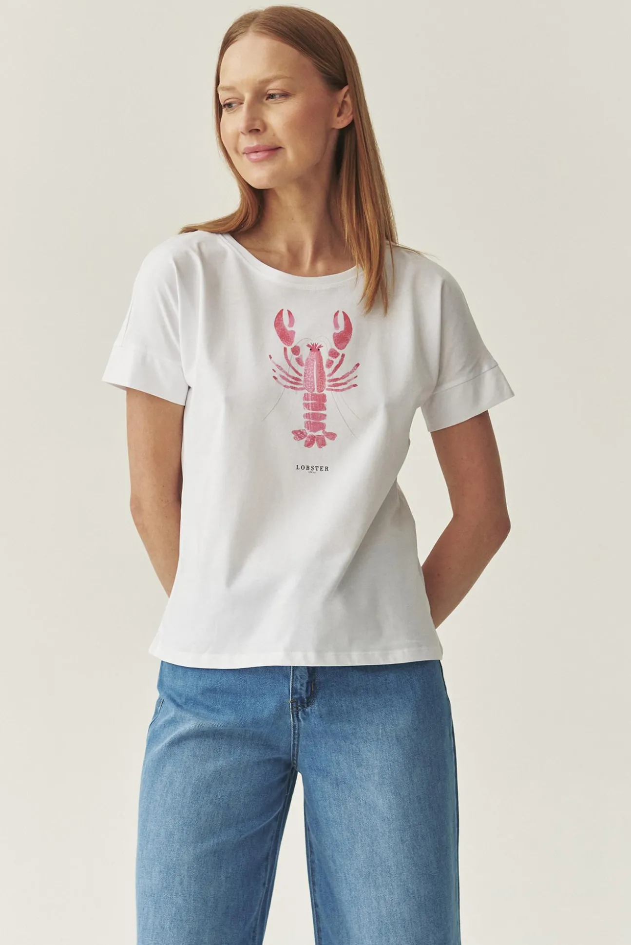 BAWEŁNIANY T-SHIRT Z NADRUKIEM - MONKI 2
