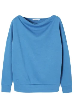 BLUZA DAMSKA Z DEKOLTEM TYPU WODA - SILVANA