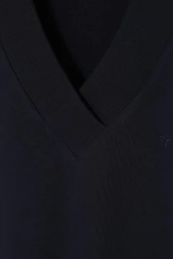 BLUZA DAMSKA Z DEKOLTEM W SEREK - FILIPPA