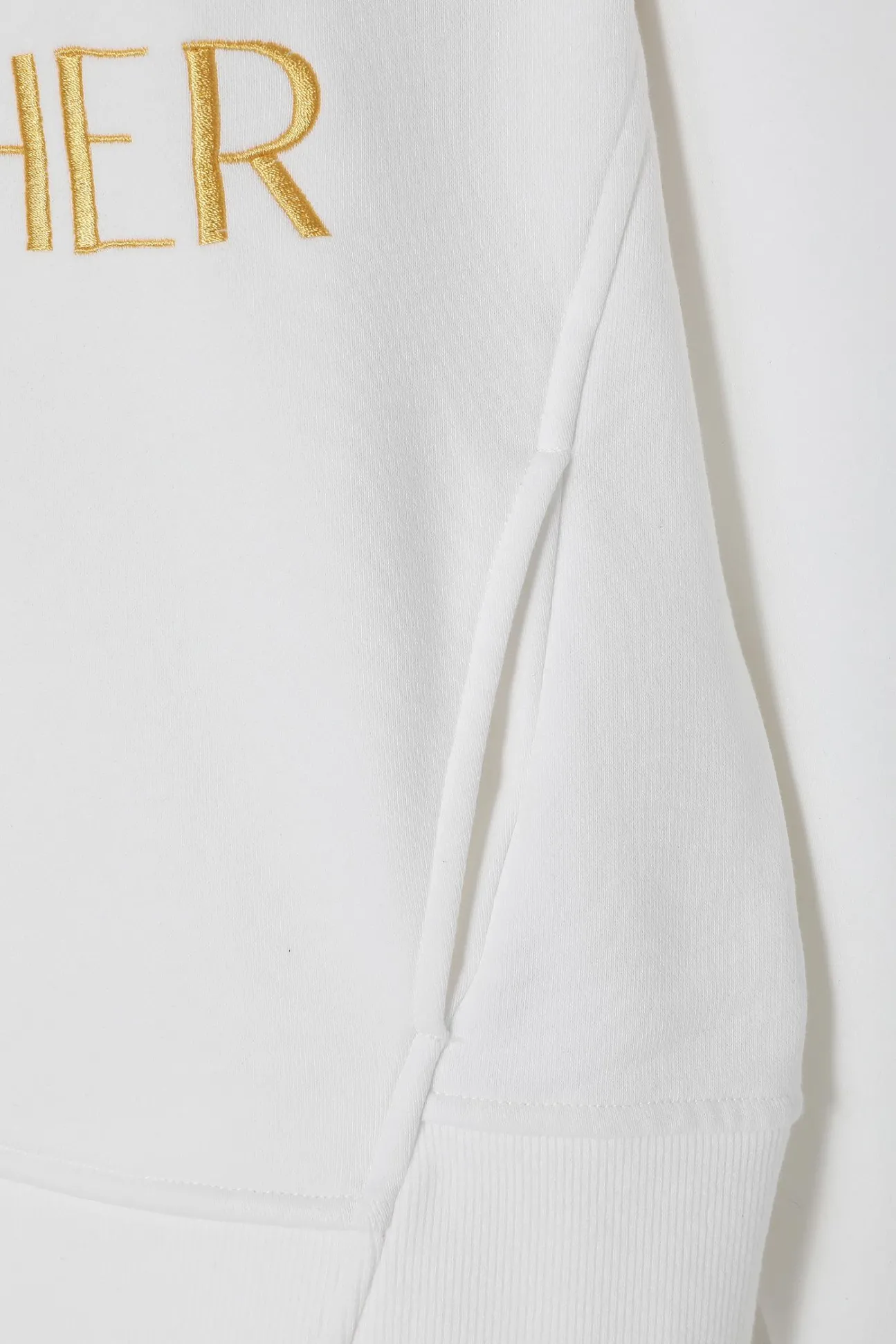 BLUZA DAMSKA Z HAFTOWANYM NAPISEM - GINGER