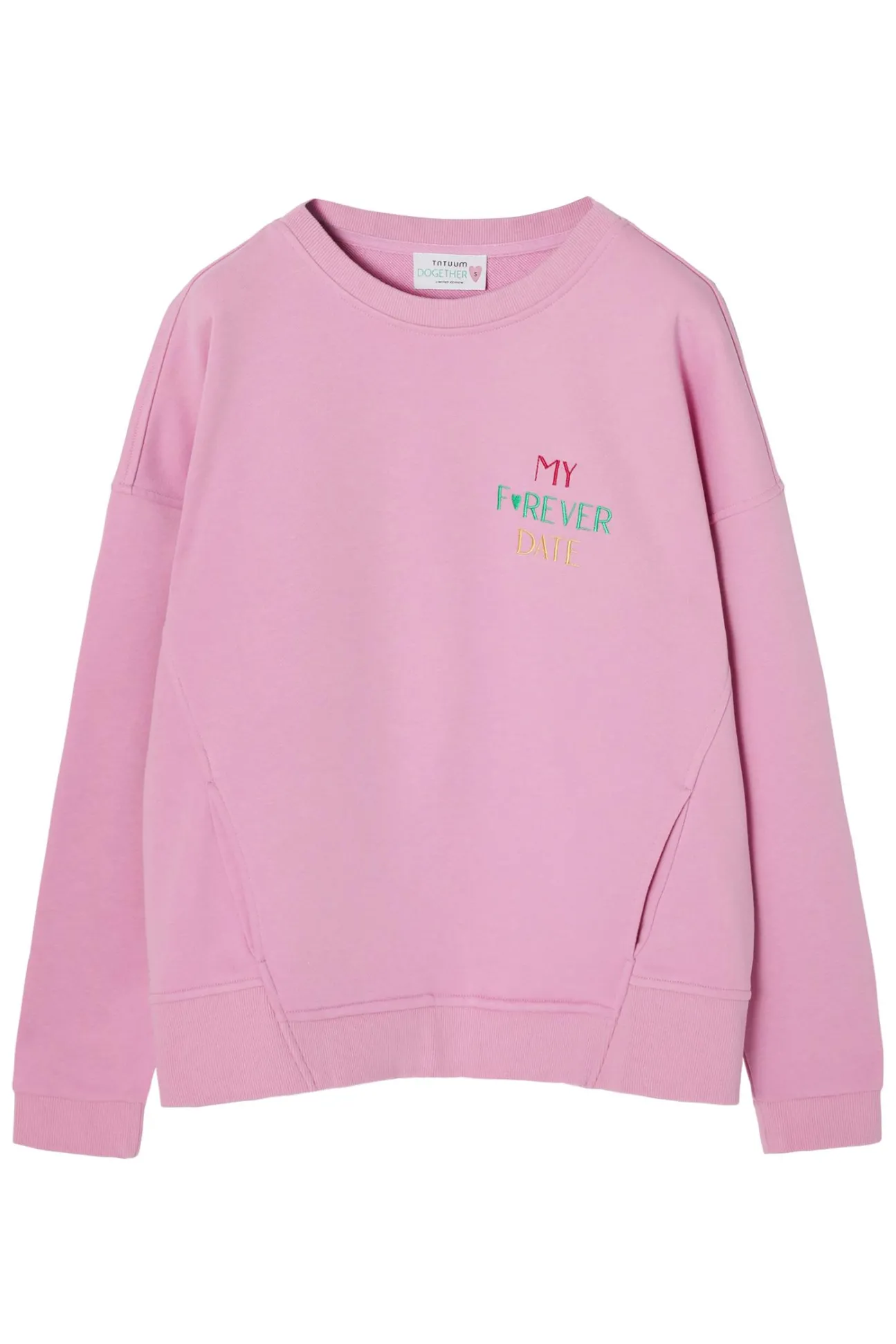 BLUZA DAMSKA Z HAFTOWANYM NAPISEM - GINGER