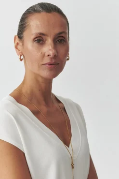 BLUZKA Z WISKOZOWEJ PRZĘDZY — NEZIKI