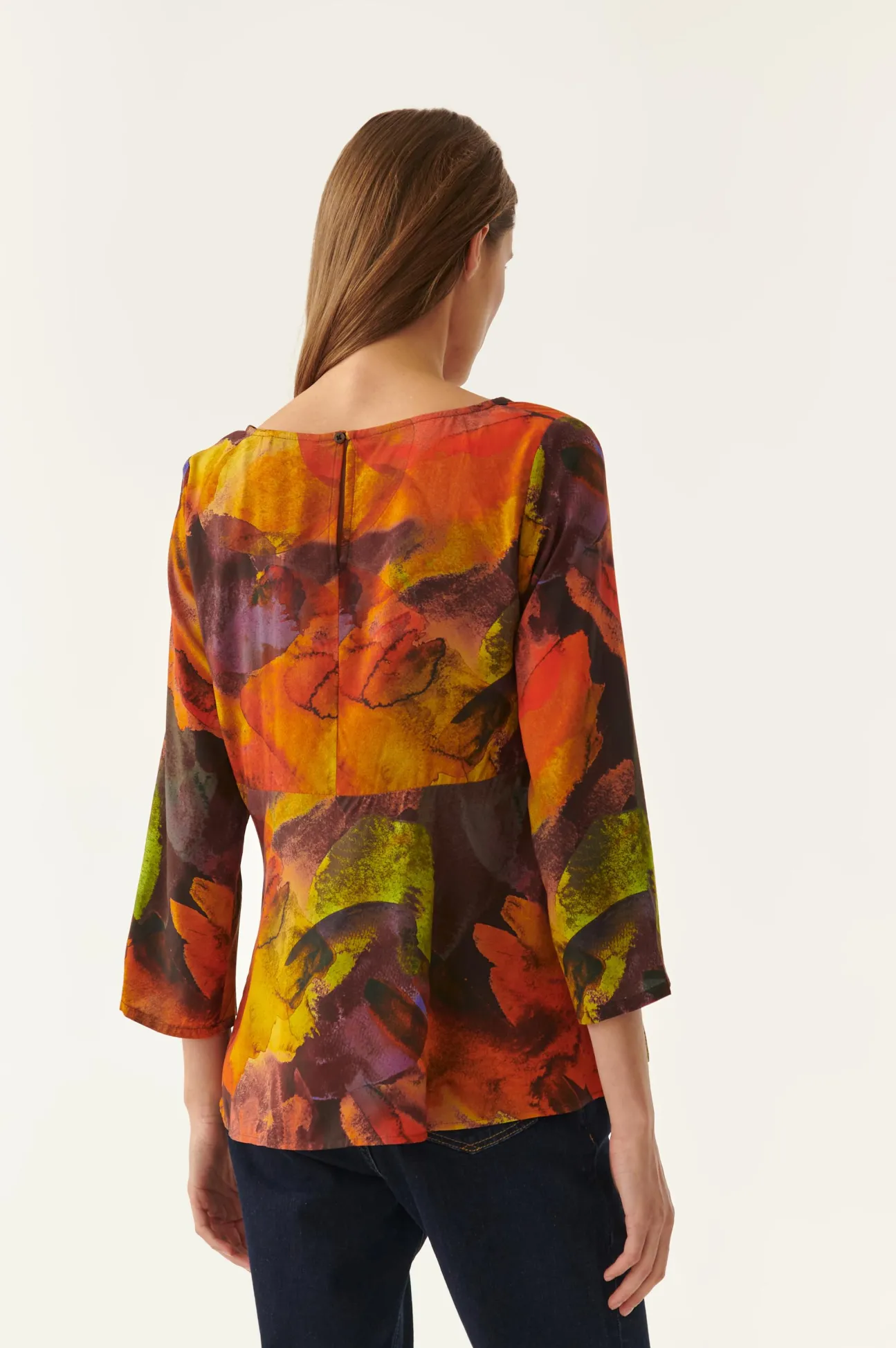 DAMSKA BLUZKA W PRINT AFINAMIA