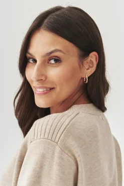 DAMSKI SWETER O KROJU BOMBER Z NAPAMI- ANGIE