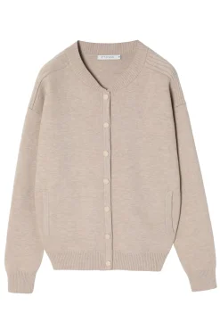DAMSKI SWETER O KROJU BOMBER Z NAPAMI- ANGIE