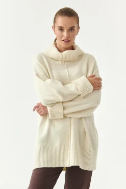 DAMSKI SWETER Z GOLFEM VELA