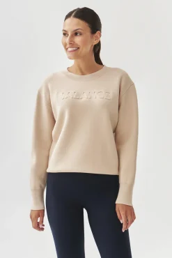 DAMSKI SWETER Z OKRĄGŁYM DEKOLTEM - BALAMI