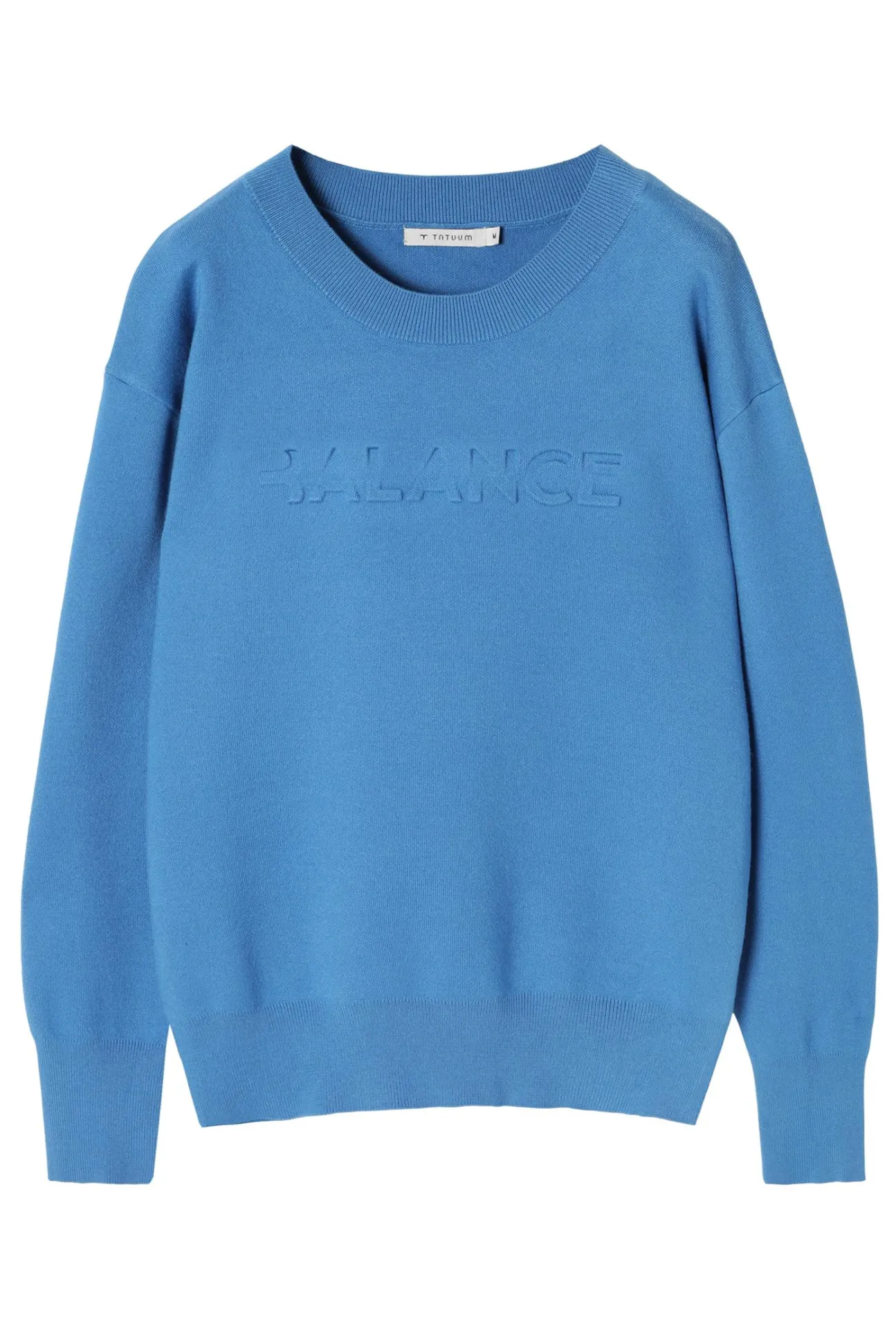 DAMSKI SWETER Z OKRĄGŁYM DEKOLTEM - BALAMI 1
