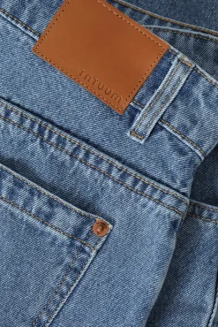 DENIMOWA SPÓDNICA MIDI — MEDIANA