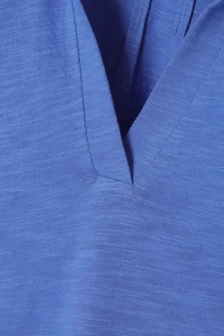 DZIANINOWA BLUZKA O KROJU POLO - AMBRA