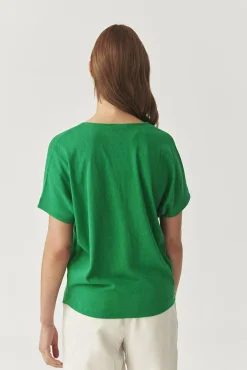 DZIANINOWA BLUZKA Z BAWEŁNĄ - ZELIJA 1