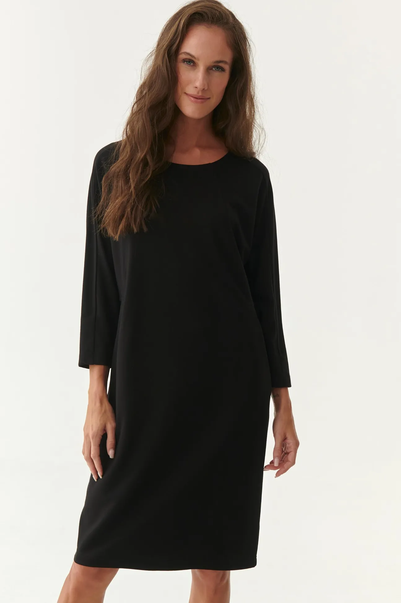 DZIANINOWA SUKIENKA OVERSIZE WODINI