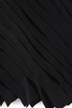 ELEGANCKA TKANINOWA BLUZKA DAMSKA Z KRÓTKIM RĘKAWEM NAKO