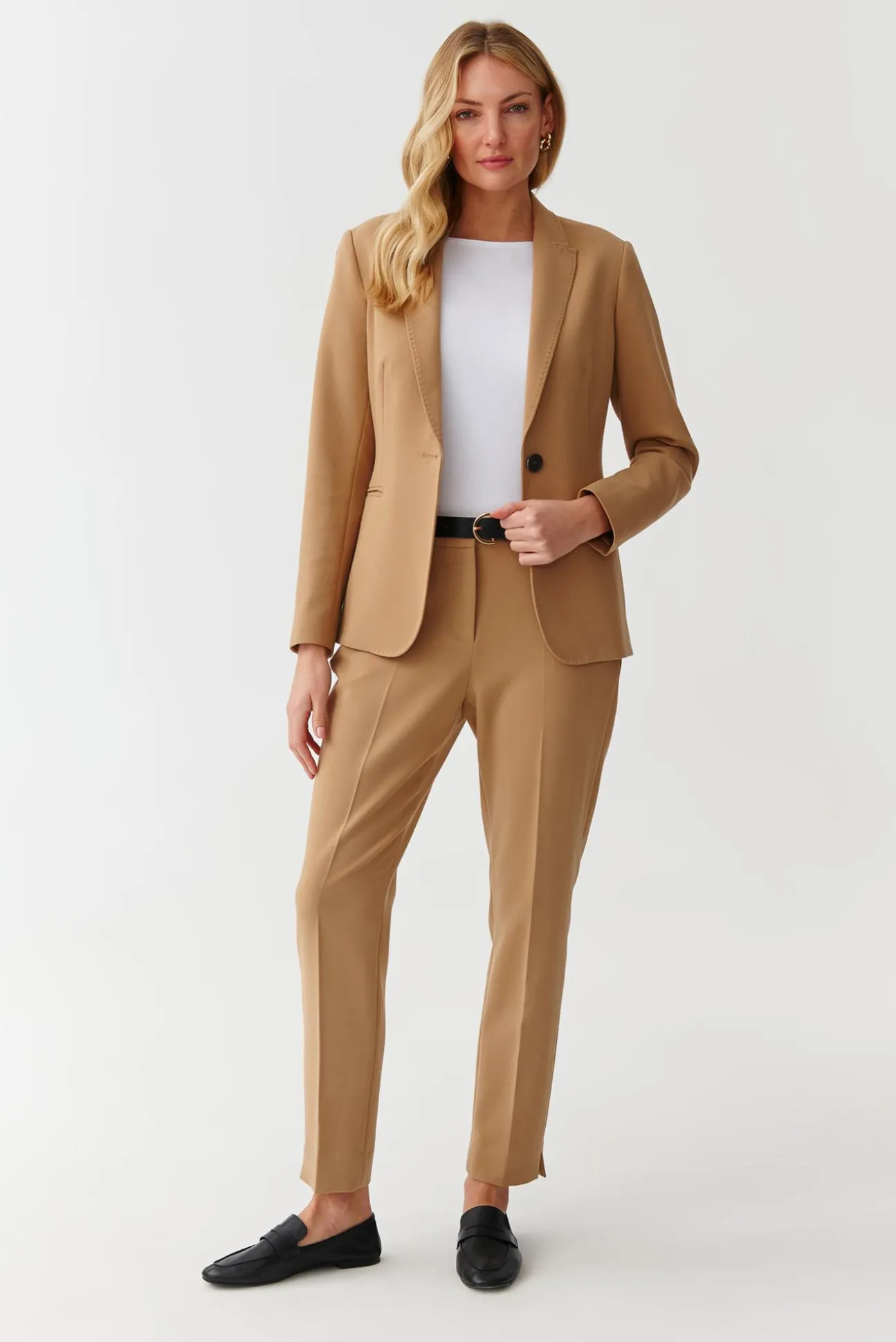 ELEGANCKIE DAMSKIE SPODNIE TKANINOWE - RIANA