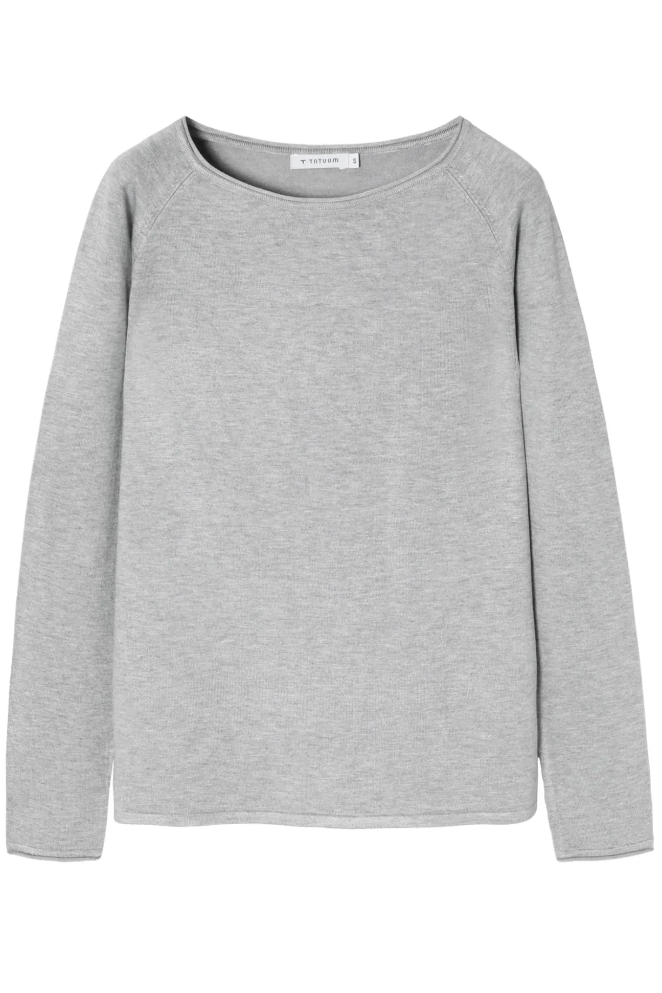 KLASYCZNY DAMSKI SWETER Z DEKOLTEM W ŁÓDKĘ - BROOKE