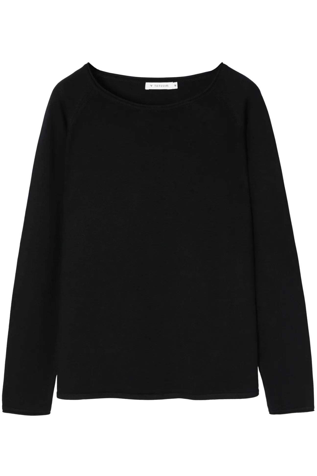 KLASYCZNY DAMSKI SWETER Z DEKOLTEM W ŁÓDKĘ - BROOKE