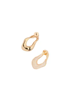 KOLCZYKI Z ŻYWICĄ EPOKSYDOWĄ - LINN