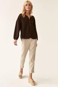 KOSZULA DAMSKA O LUŹNYM KROJU SAMBA