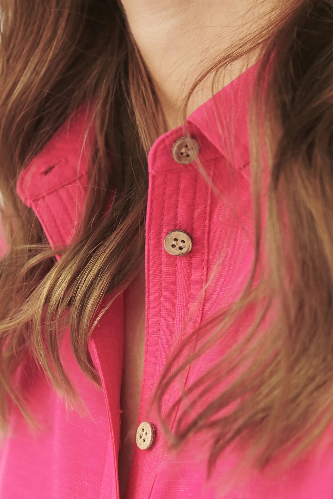 KOSZULOWA SUKIENKA Z LYOCELLU - NICOLETTA