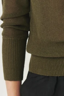 LEKKI SWETER Z LNEM I BAWEŁNĄ - NASHY