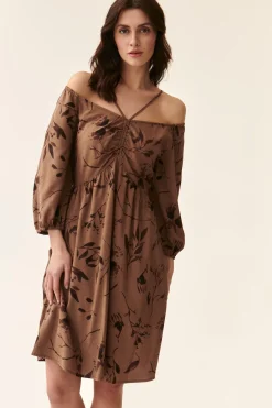 LETNIA SUKIENKA W KWIATOWY PRINT PALMIKA