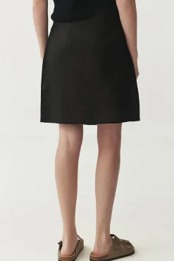 LNIANA SPÓDNICA MINI — LIMA