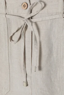 LNIANA SPÓDNICA OŁÓWKOWA SZAMI