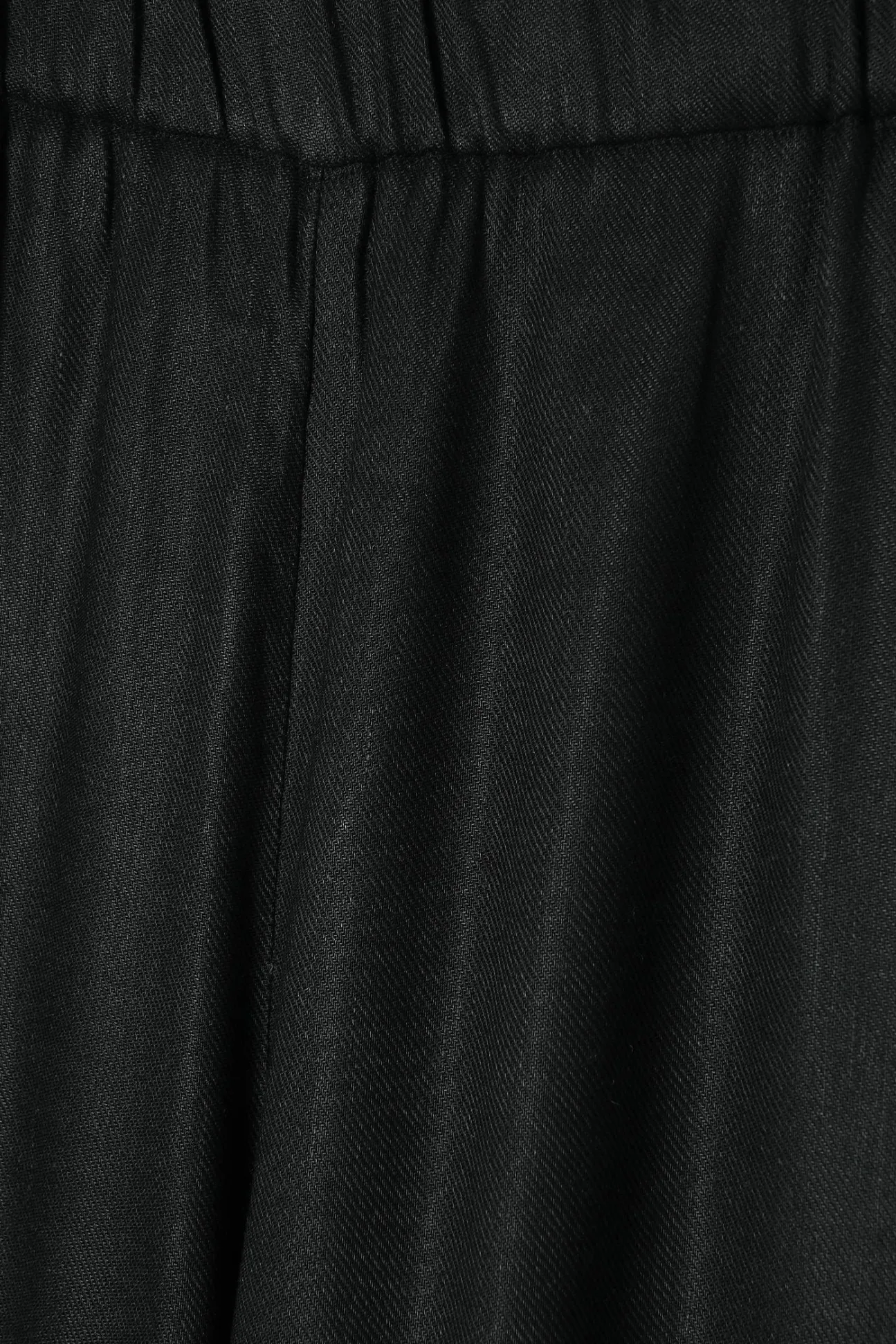 LNIANO-WISKOZOWE SPODNIE WIDE LEG — NERJA