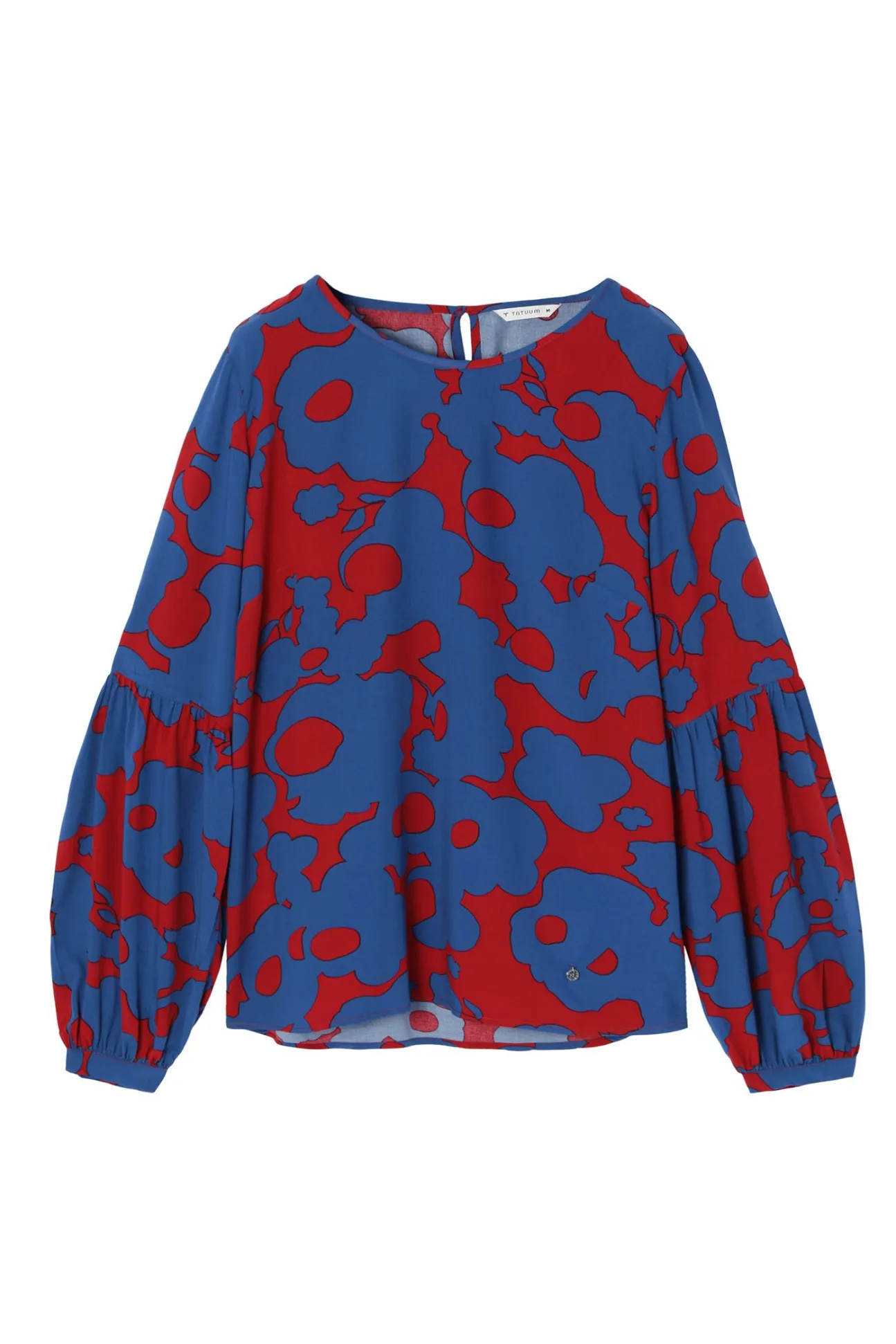 LUŹNA BLUZKA DAMSKA W PRINT MONKINA 1
