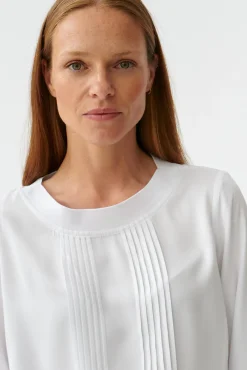 LUŹNA BLUZKA DAMSKA Z TKANINY WISKOZOWEJ ORE