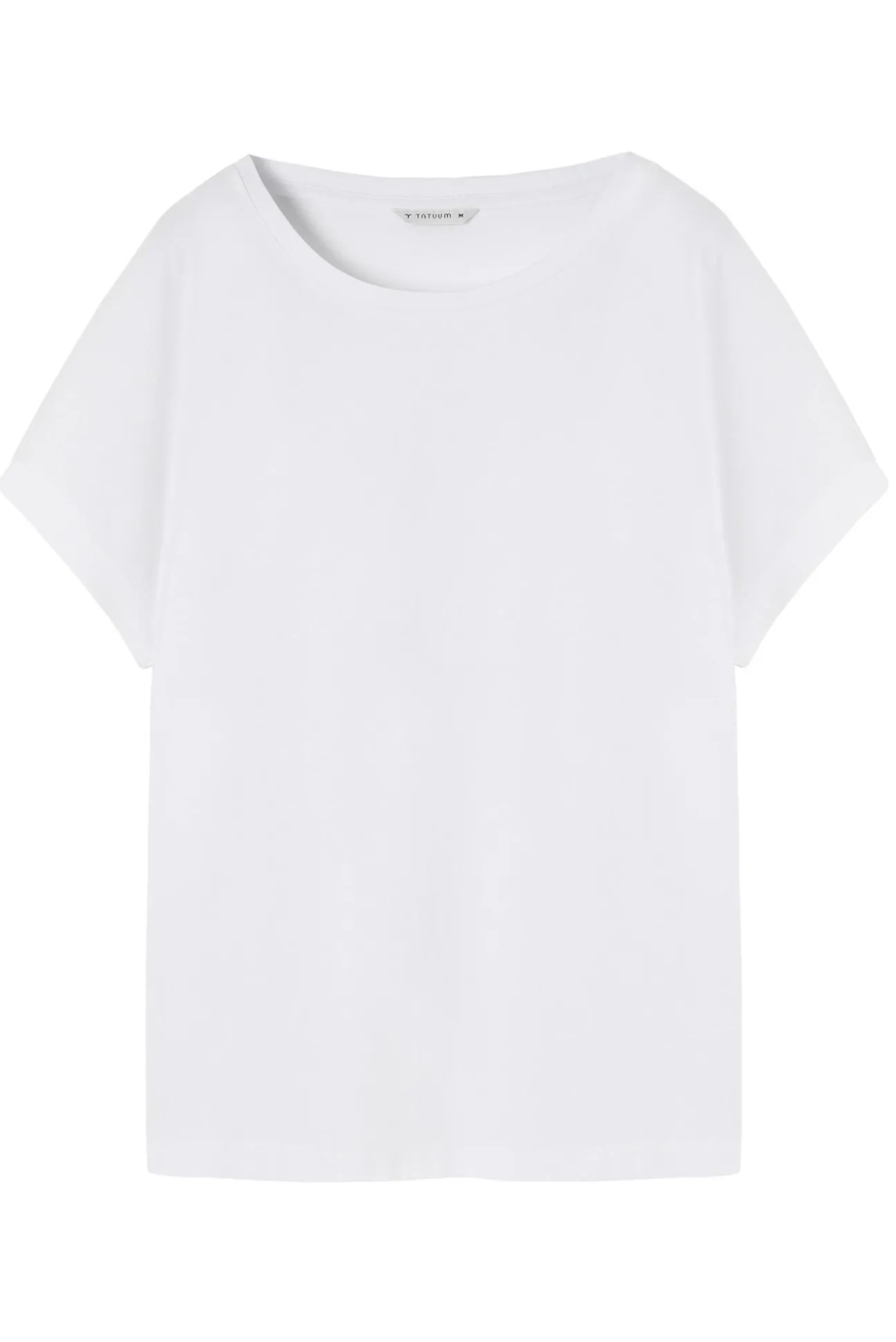 LUŹNY T-SHIRT Z BAWEŁNY - ANOKO 1