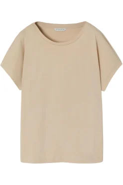 LUŹNY T-SHIRT Z BAWEŁNY - ANOKO 1
