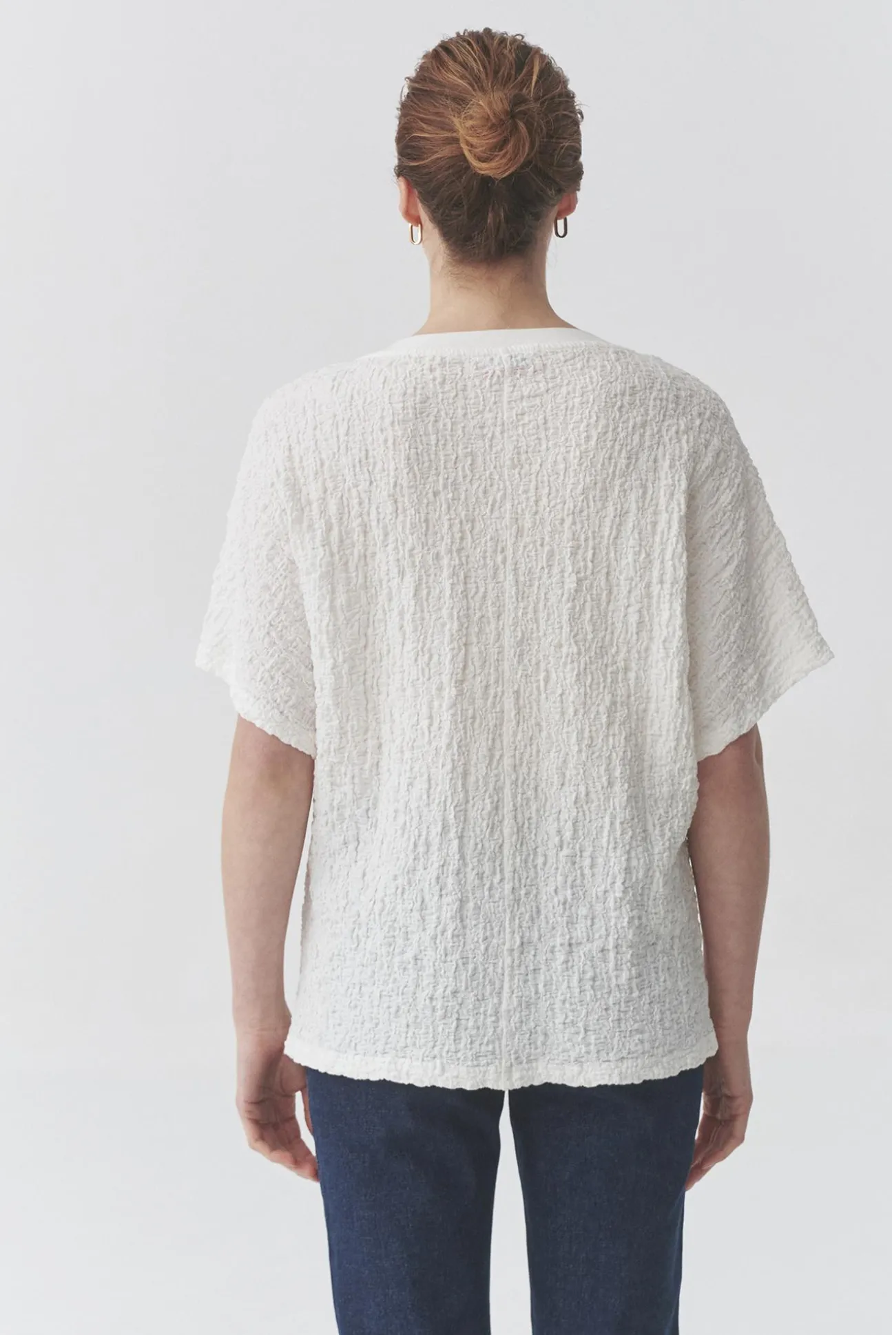 OVERSIZOWA BLUZKA Z RĘKAWEM KIMONO — AVIVA