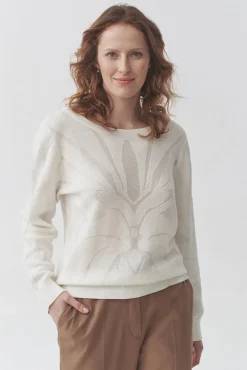 PASTELOWY SWETER Z BAWEŁNIANEJ PRZĘDZY — FINN