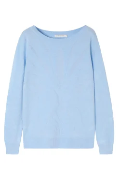 PASTELOWY SWETER Z BAWEŁNIANEJ PRZĘDZY — FINN